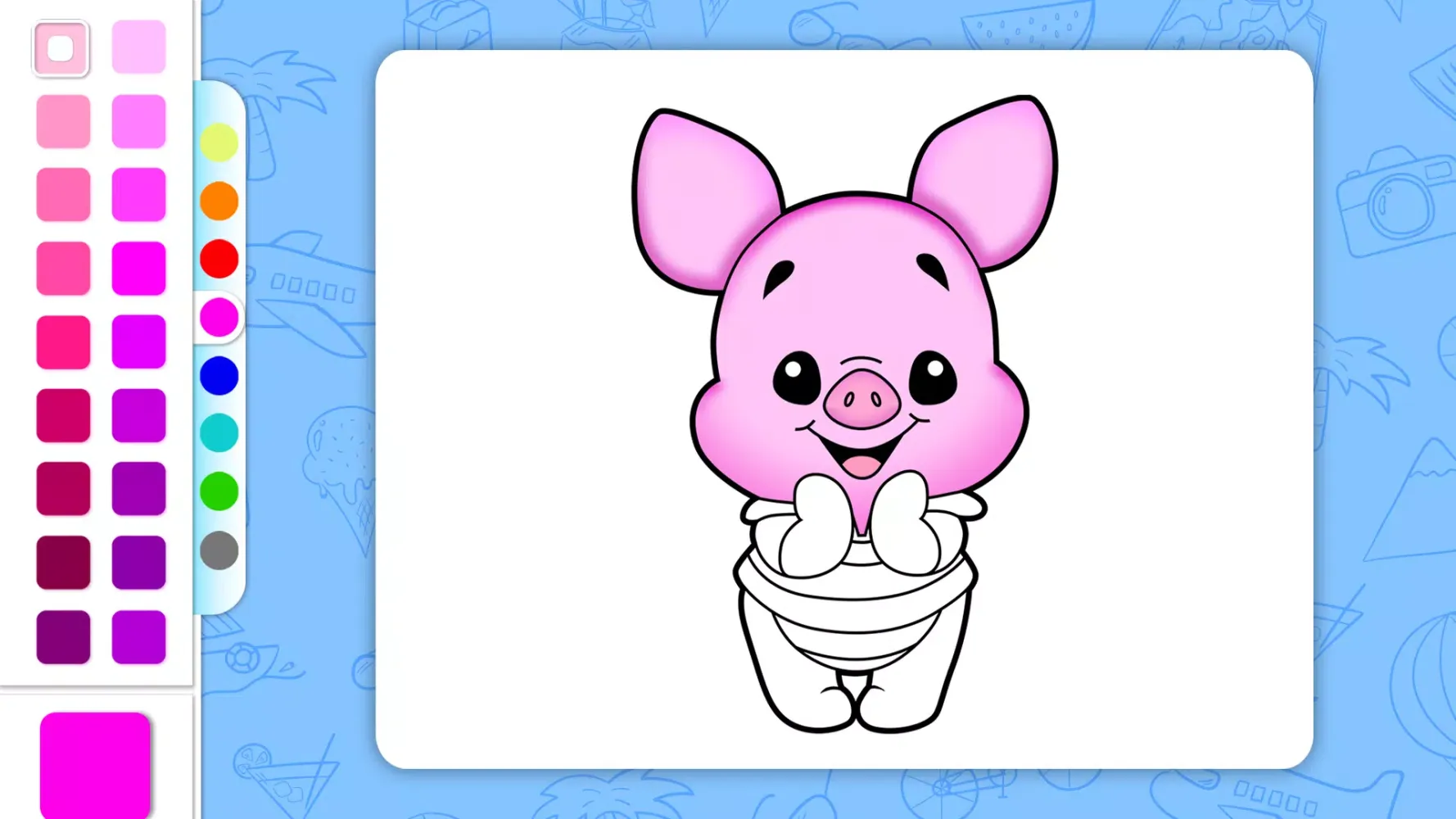 Cartoon Coloring Monster Color Ekran Görüntüleri