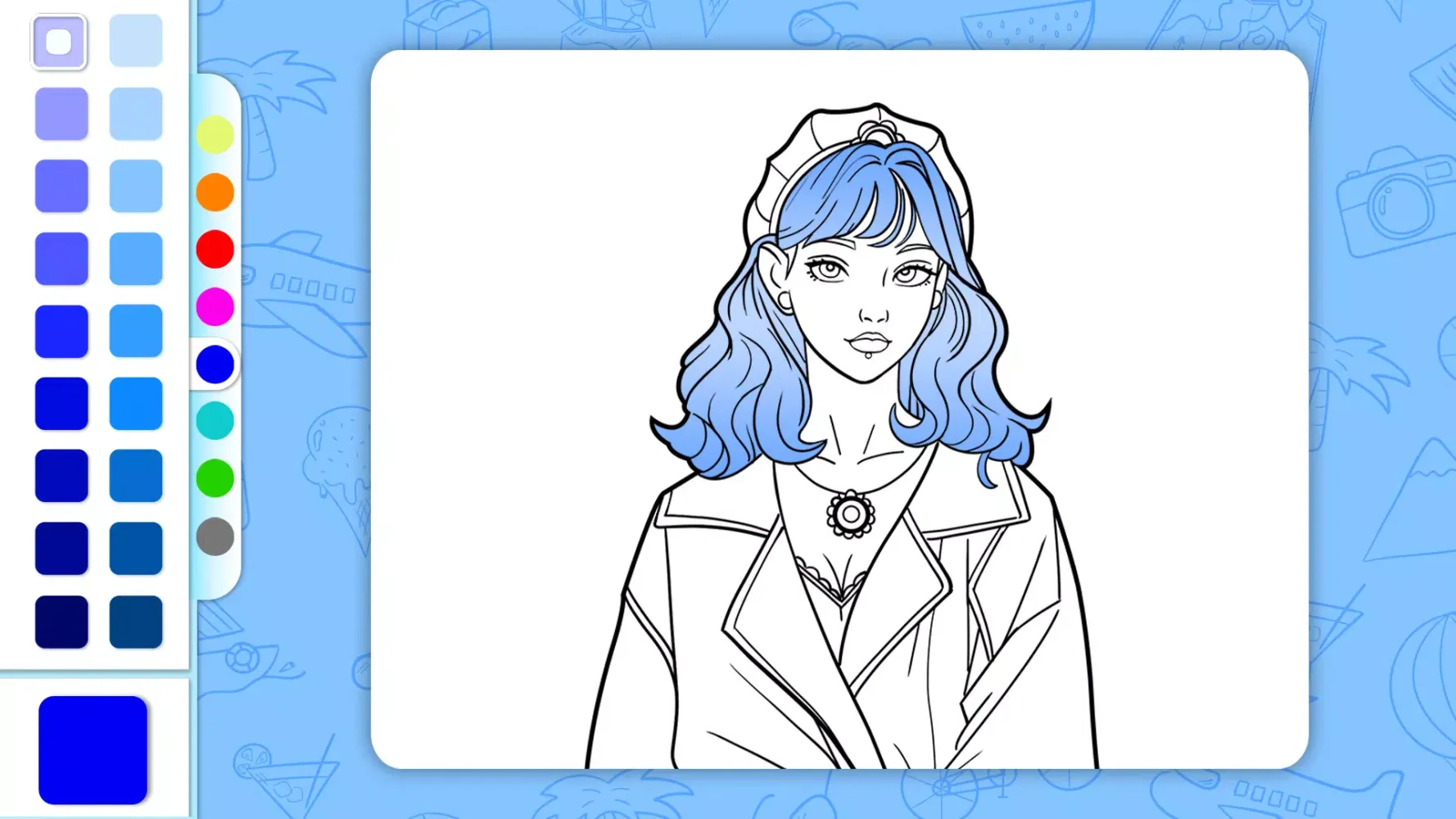 Cartoon Coloring Monster Color Ekran Görüntüleri