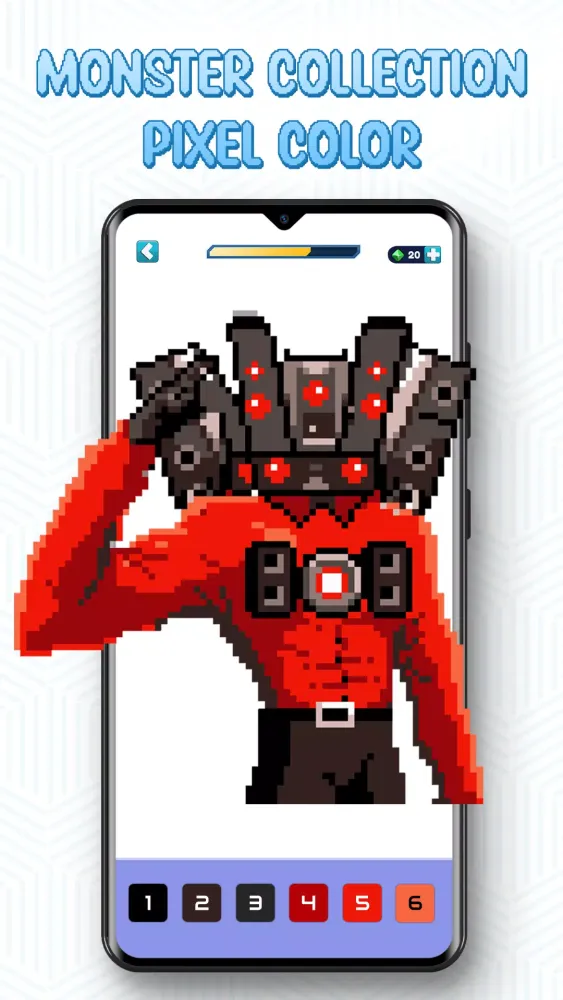 Monster Collection Pixel Color Screenshots