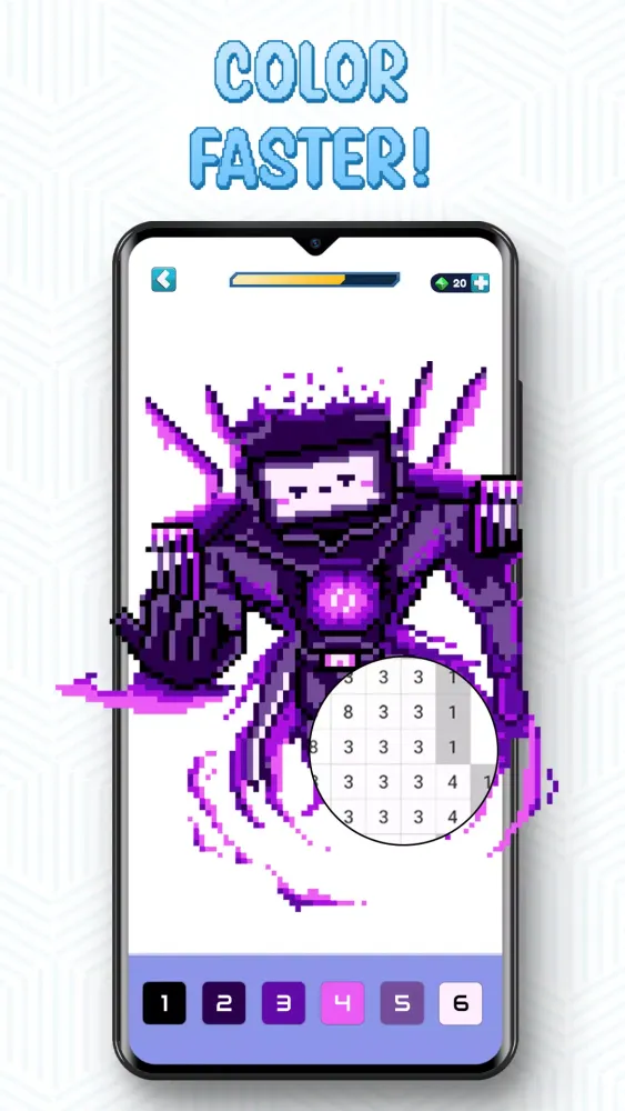Monster Collection Pixel Color Screenshots