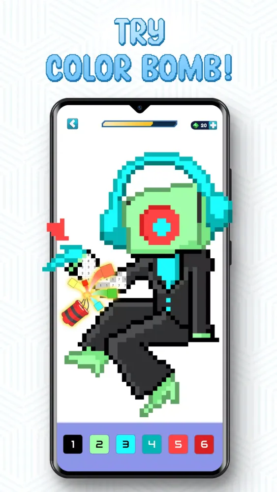 Monster Collection Pixel Color Screenshots