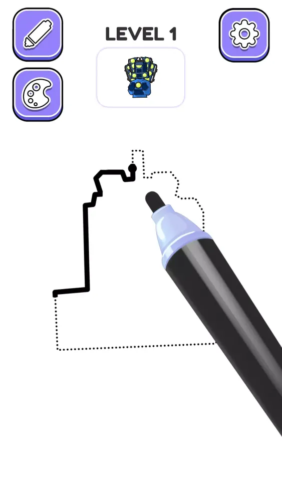 Monster Drawing: Color ASMR 스크린샷