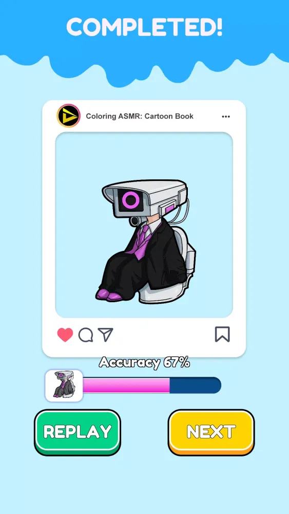 Monster Drawing: Color ASMR 스크린샷