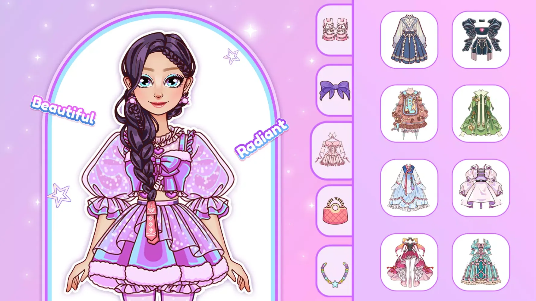 Makeover Dress Up: Paper Doll Screenshots