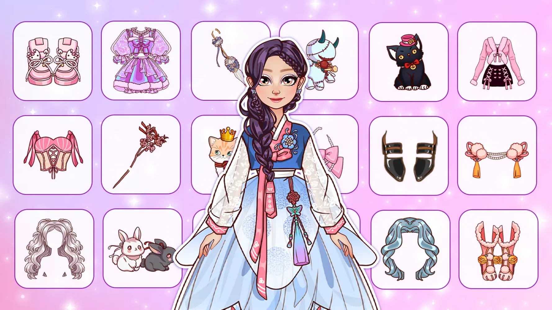 Makeover Dress Up: Paper Doll Screenshots