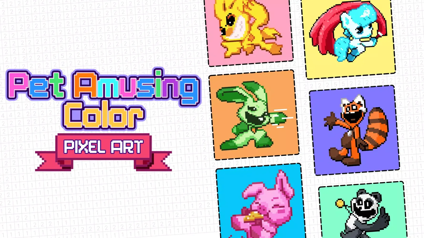 Pet Amusing Color: Pixel Art Screenshots