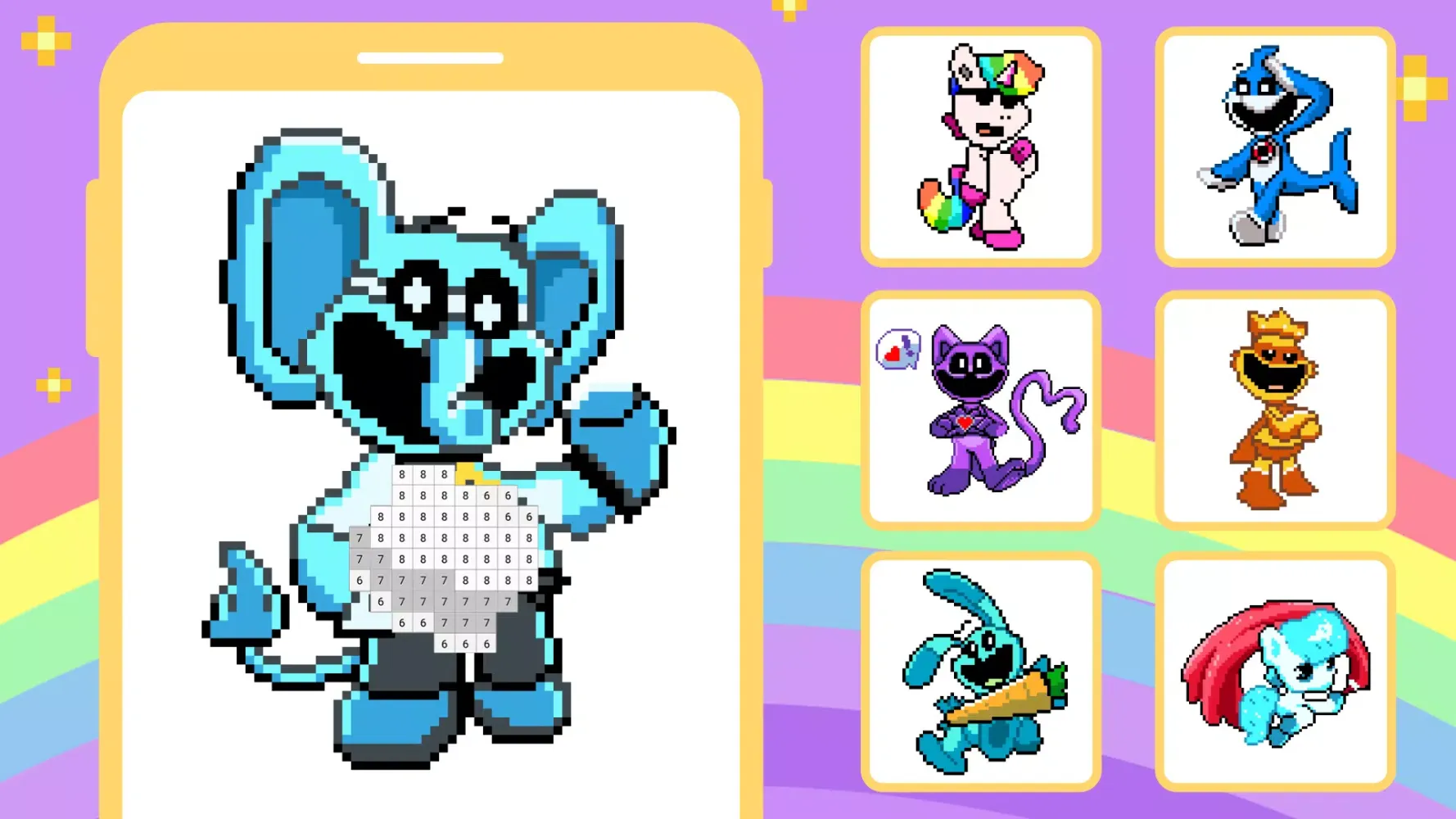 Pet Amusing Color: Pixel Art Screenshots