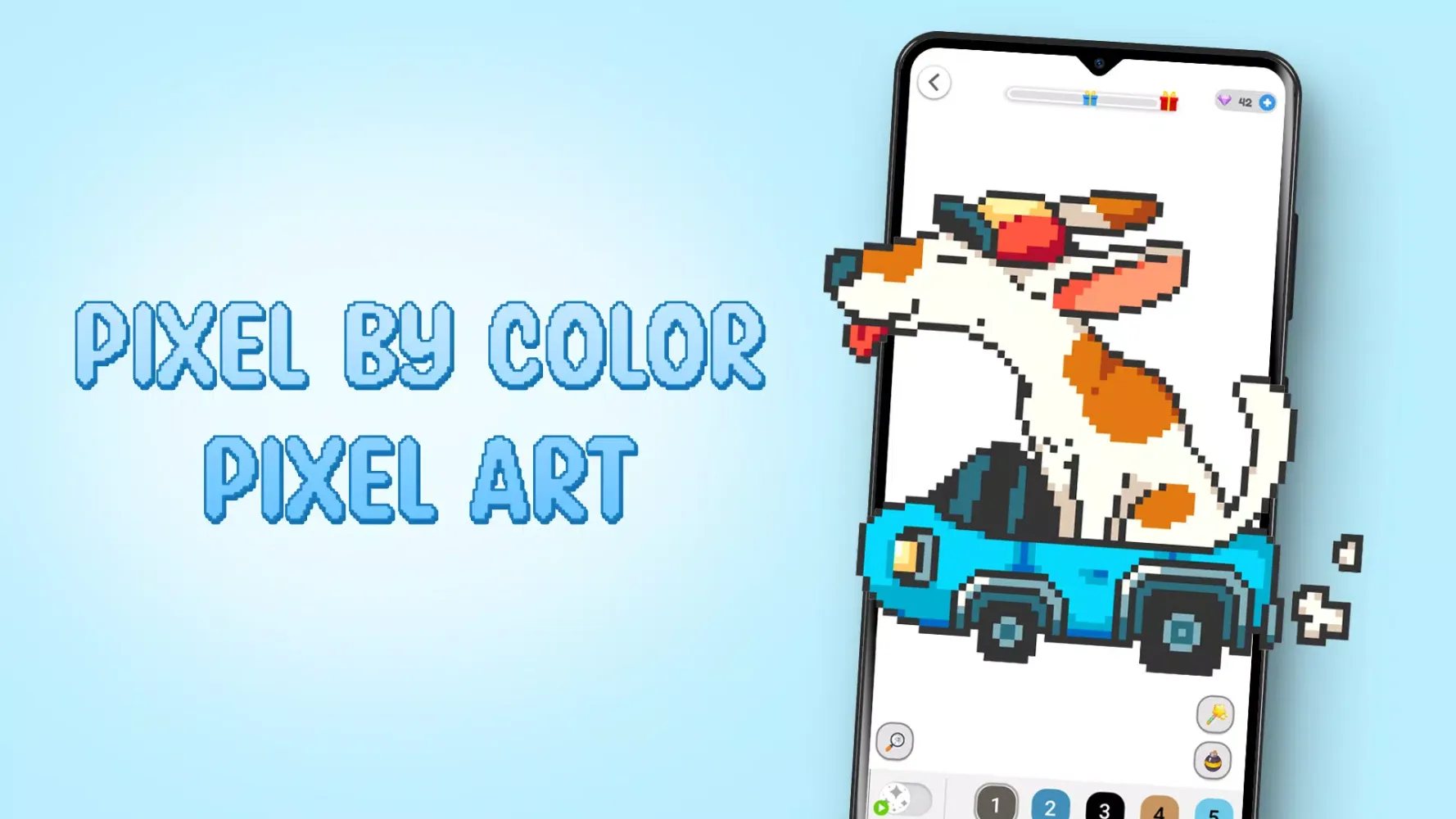 Pixel by Color: Pixel Art Screenshots