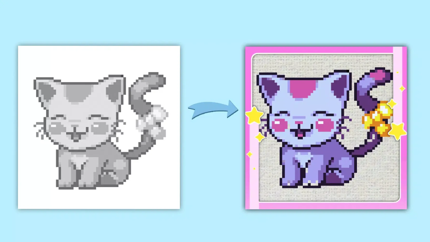 Pixel by Color: Pixel Art Screenshots