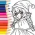 Princess Coloring: Anime Color