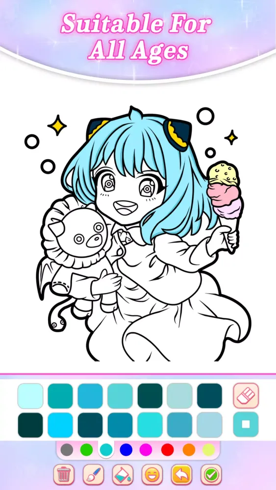 Princess Coloring: Anime Color Screenshots