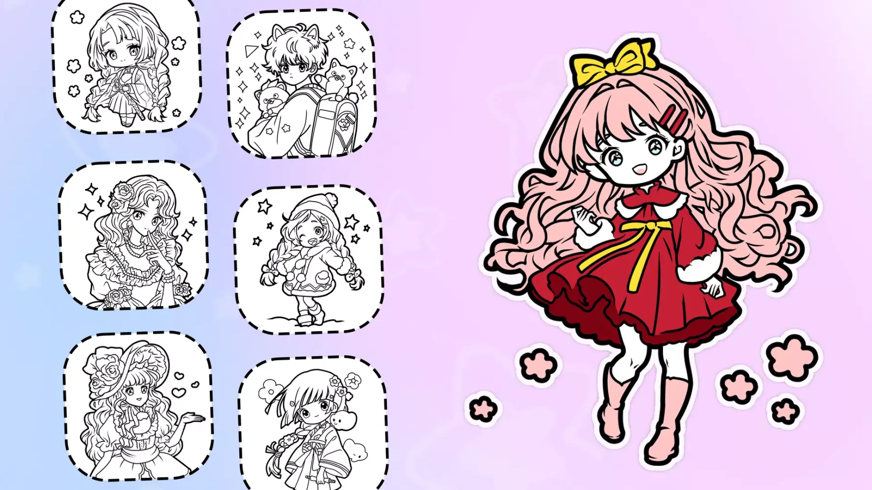 Princess Coloring: Anime Color Screenshots