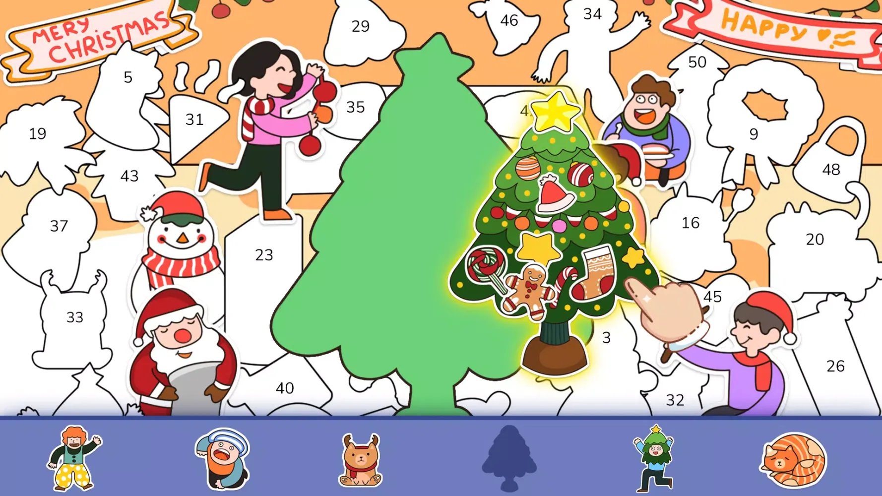 Sticker By Number: Puzzle Game Screenshots
