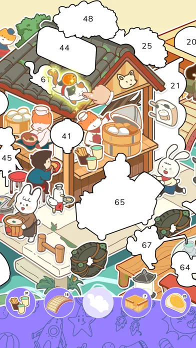 Captures d'écran de Sticker By Number: Puzzle Game