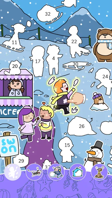 Captures d'écran de Sticker By Number: Puzzle Game