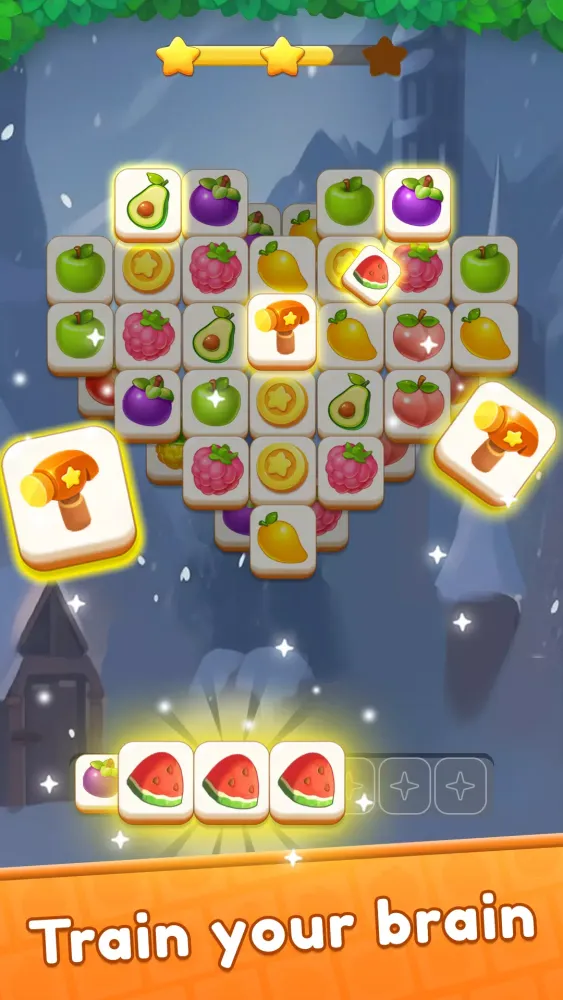 Capturas de tela do Tile Match: Family Story