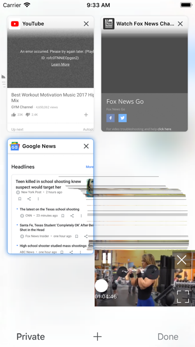 Zrzuty ekranu Skyfire Browser for Web Video