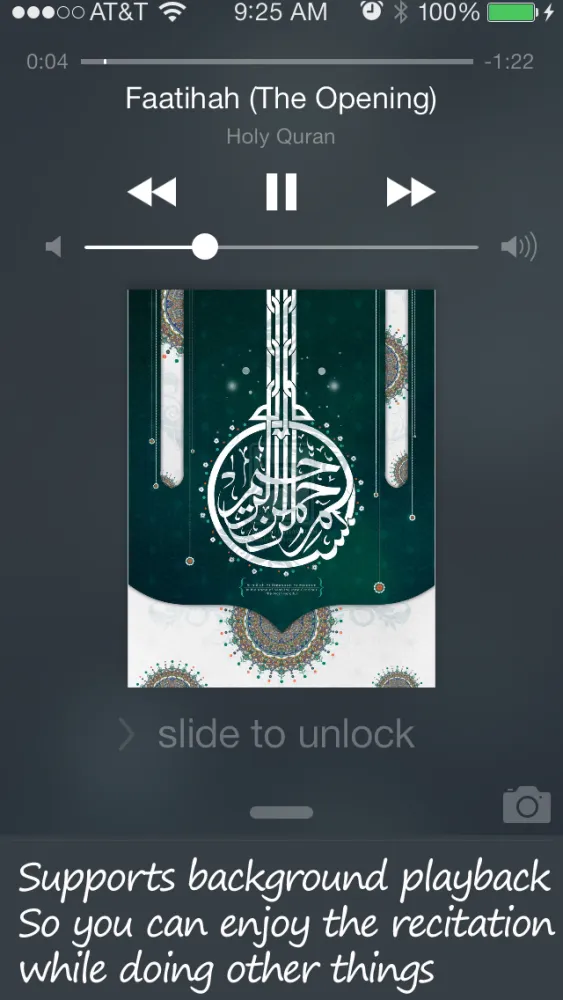 Capturas de tela do Holy Quran (Koran) Translation - Listen to the Arabic Recitation of All Suras and their English interpretation