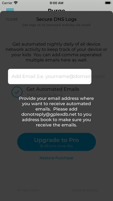 Purge: Porn Blocker & Safe DNS Screenshots