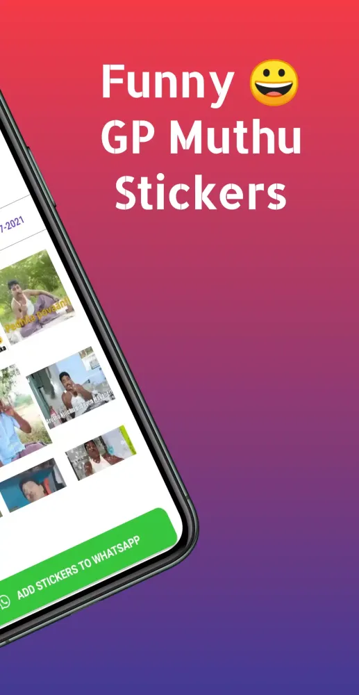 Gp Muthu - Animated Stickers Ekran Görüntüleri