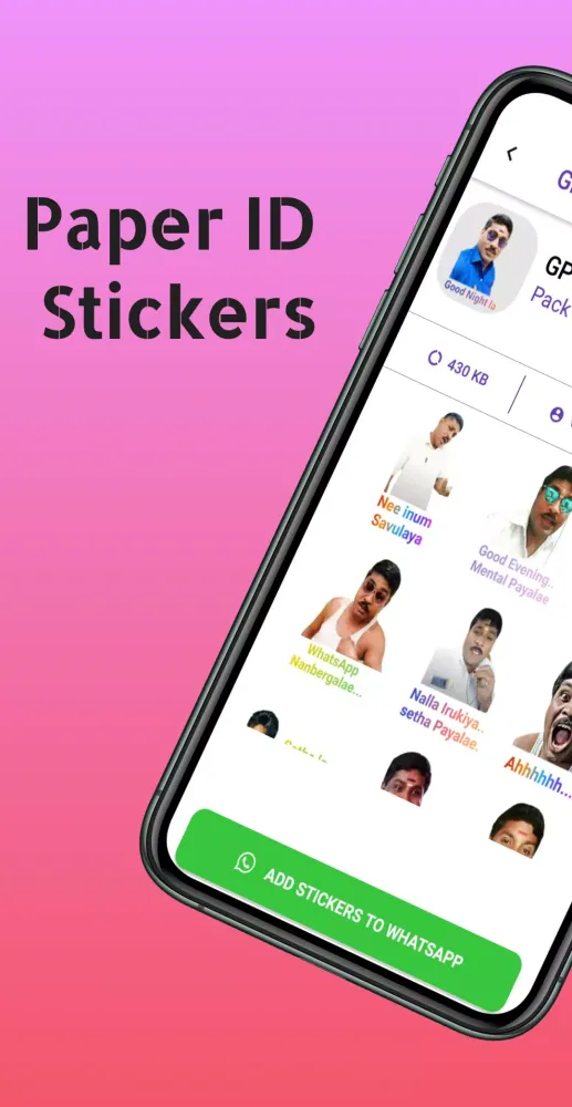 Gp Muthu - Animated Stickers Ekran Görüntüleri