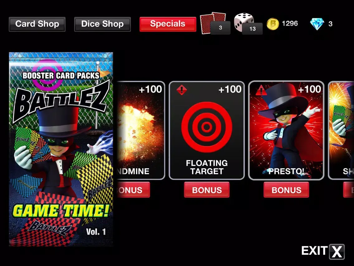 BATTLEZ® Cards & Dice™ iPad 应用截图