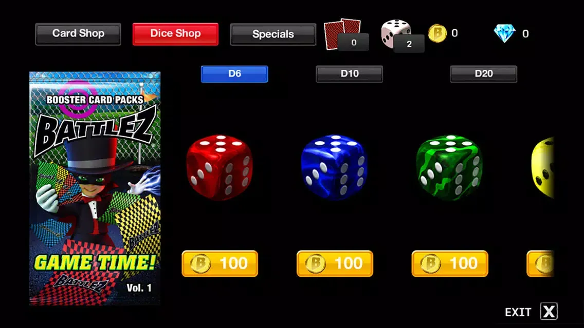 BATTLEZ® Cards & Dice™应用截图
