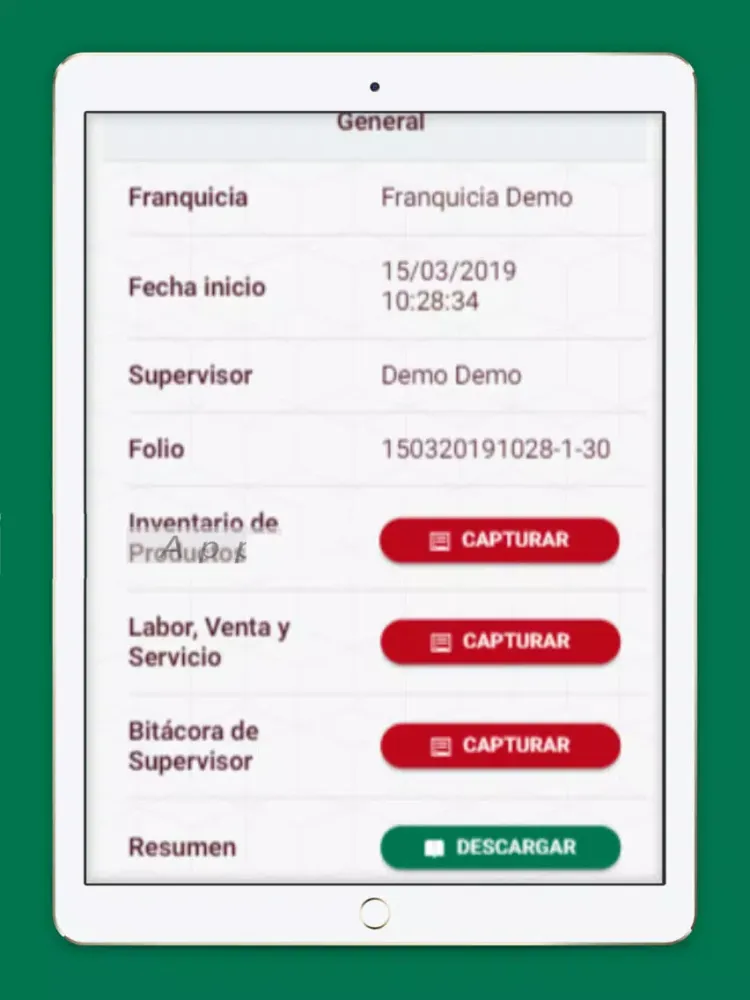 Italian Supervisiones iPad 应用截图