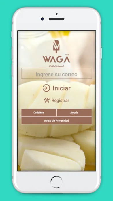 Capturas de tela do Waga