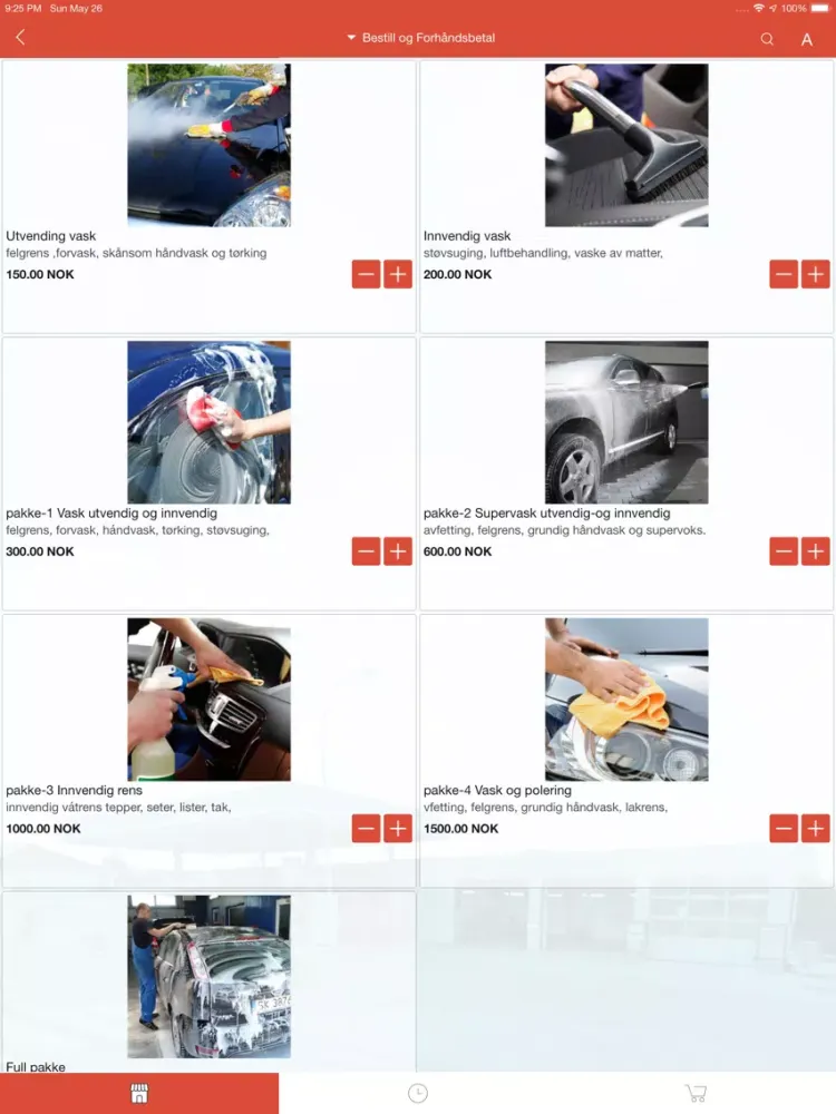 GPQ Bilpleie og Auto service iPad  স্ক্রিনশট