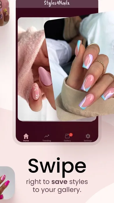 Capturas de pantalla de Styles4Nailz – Nail Designs