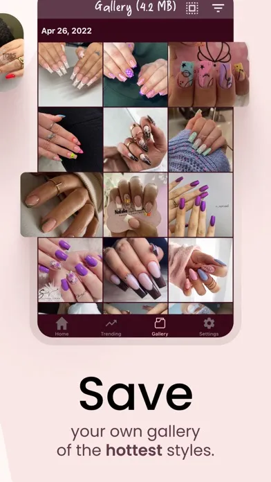 Capturas de pantalla de Styles4Nailz – Nail Designs