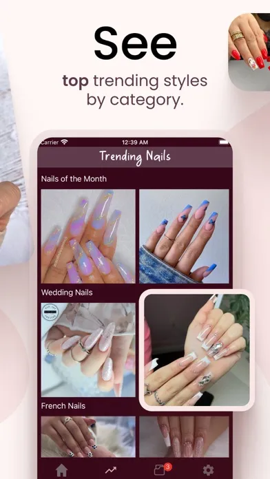 Capturas de pantalla de Styles4Nailz – Nail Designs