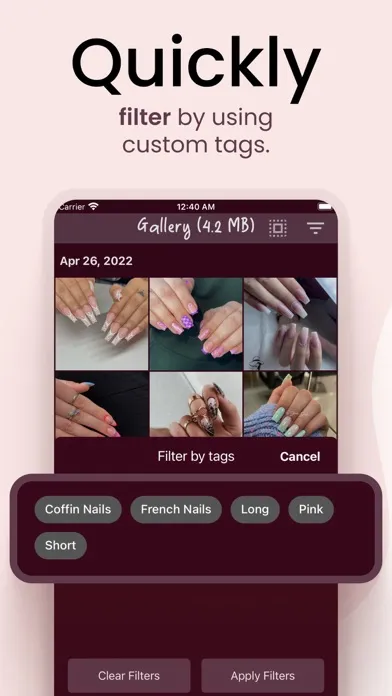 Capturas de pantalla de Styles4Nailz – Nail Designs