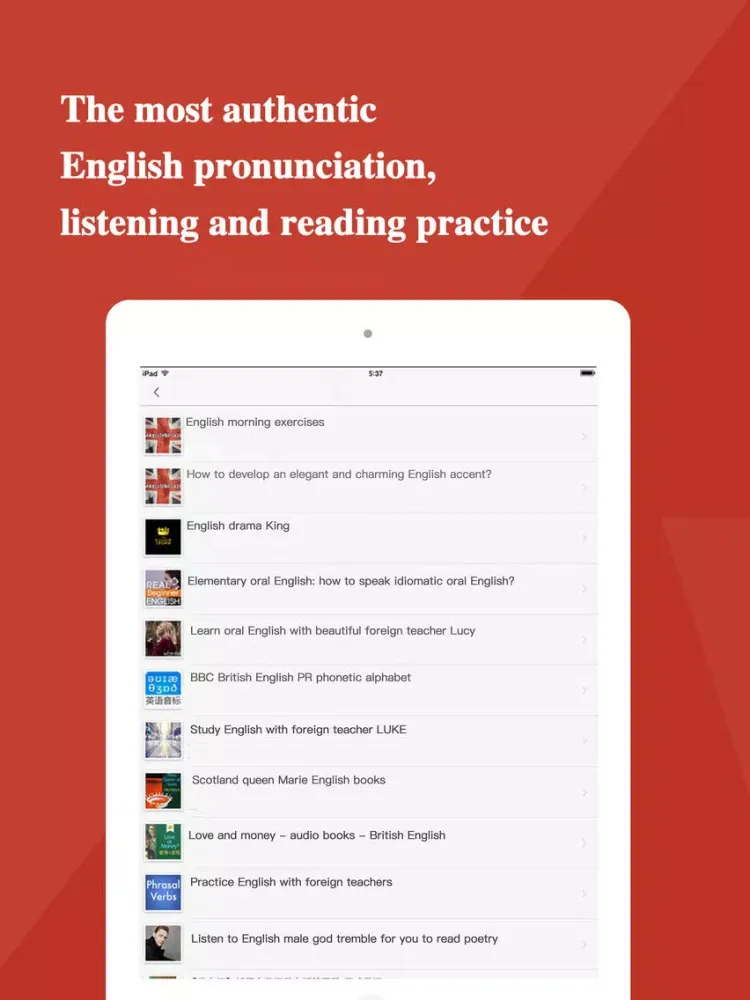 Captures d'écran de Daily Learn English Essentials iPad 