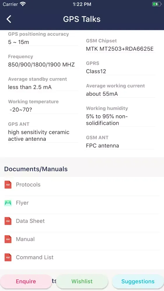 ภาพหน้าจอของ GPS Talks