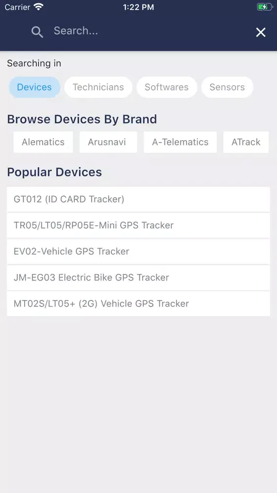ภาพหน้าจอของ GPS Talks