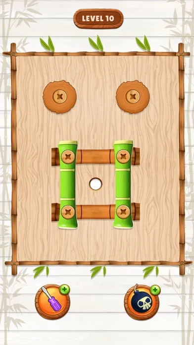 صور Bamboo Nuts & Bolts Puzzle