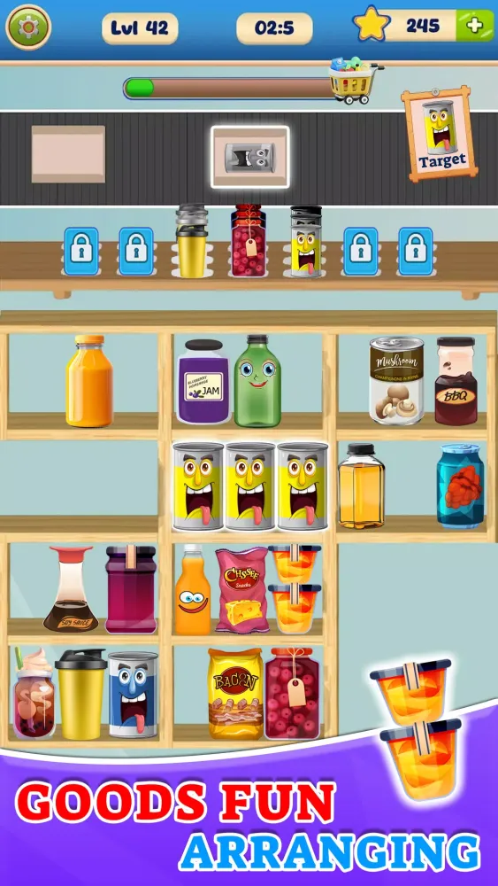 Tangkapan skrin Goods Master - Sorting Games