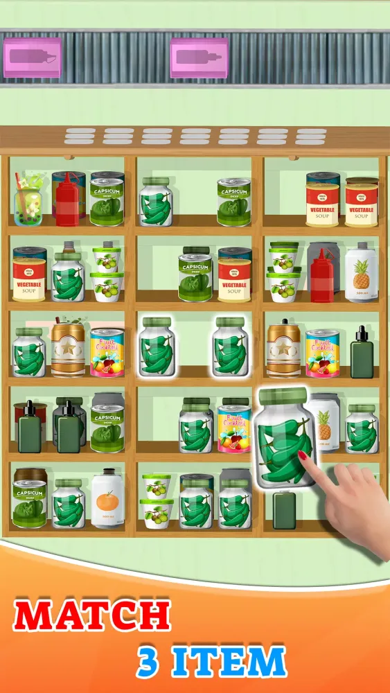 Tangkapan skrin Goods Master - Sorting Games