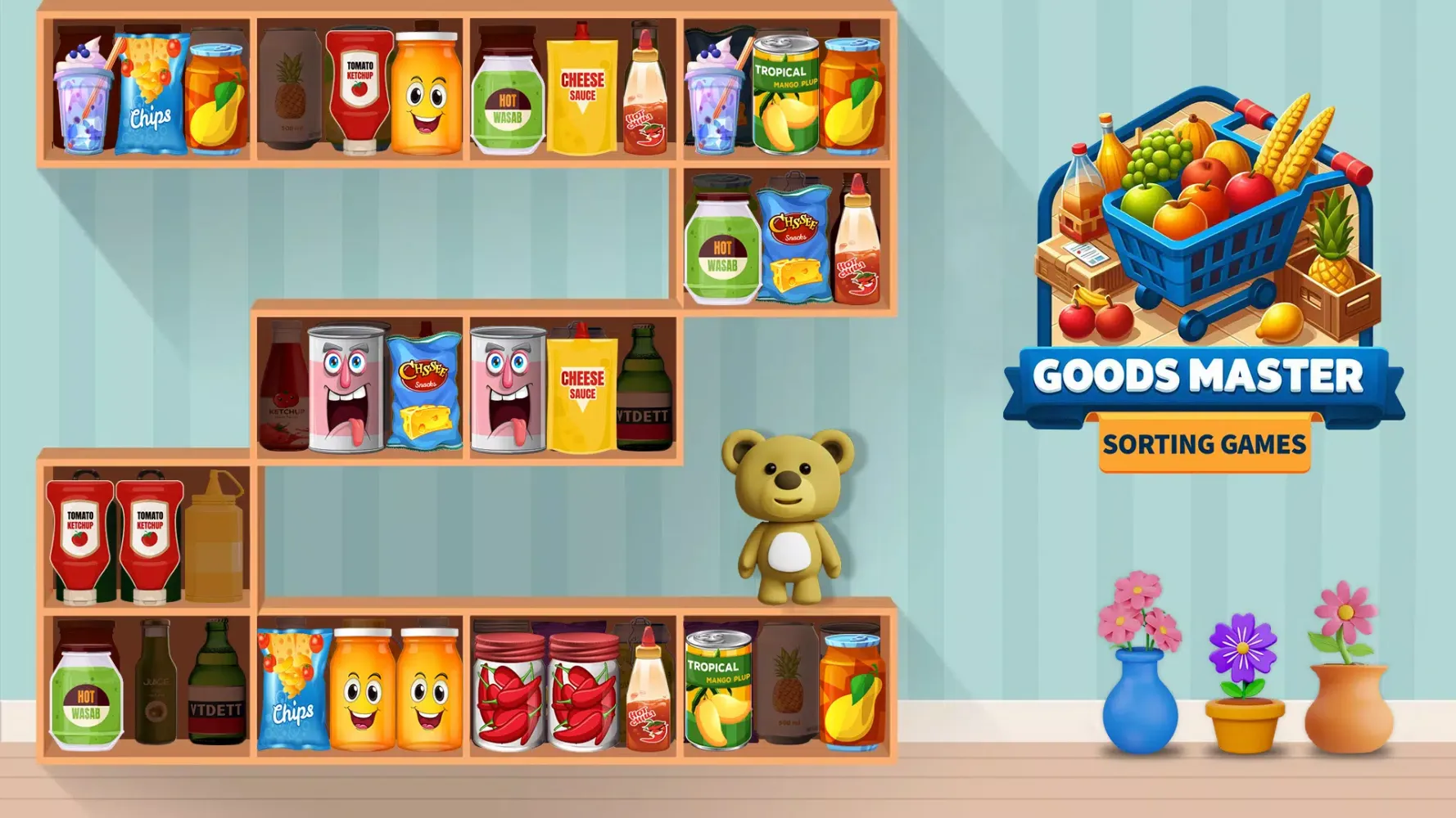 Tangkapan skrin Goods Master - Sorting Games