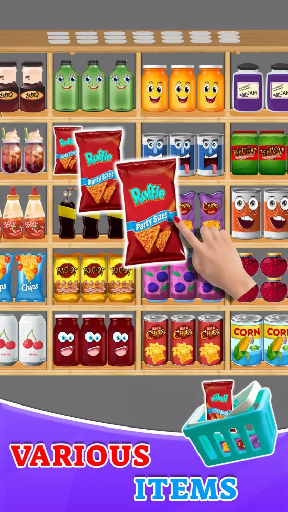 Tangkapan skrin Goods Master - Sorting Games