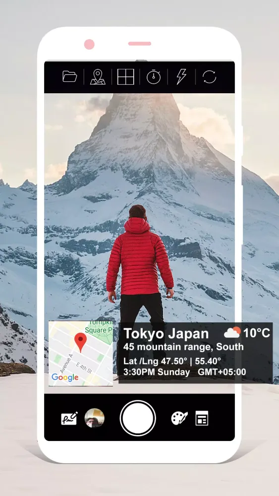 GPS Camera Location Map স্ক্রিনশট