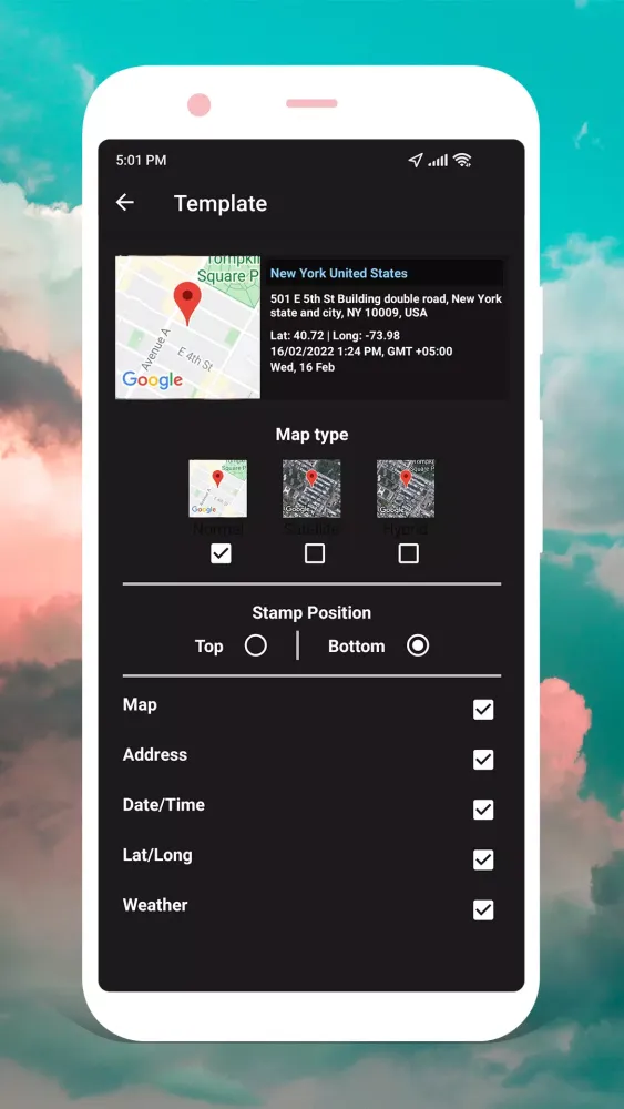 GPS Camera Location Map স্ক্রিনশট