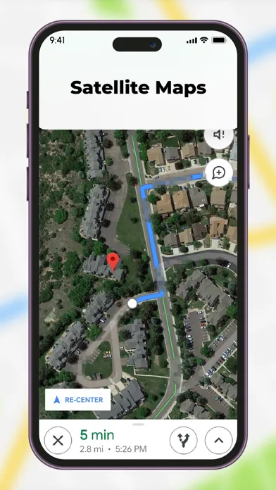 Скриншоты Satellite Map Live Navigation