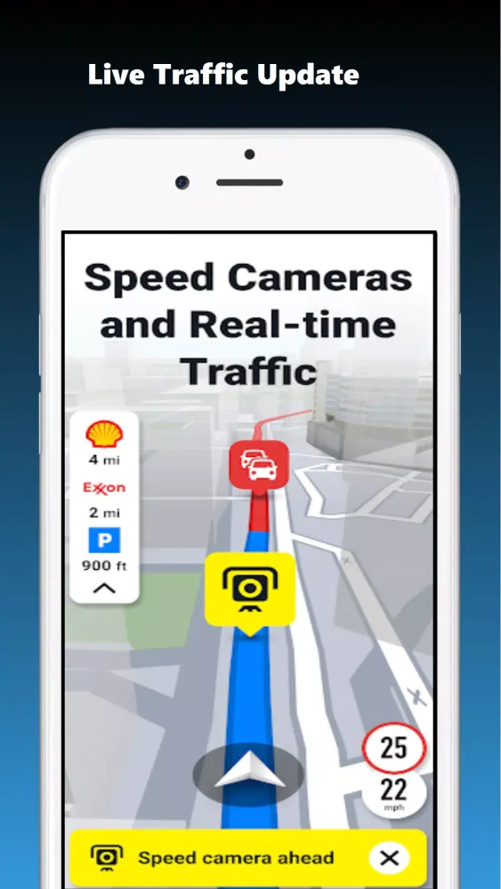 Ảnh chụp màn hình của GPS, Maps, Navigation, Traffic