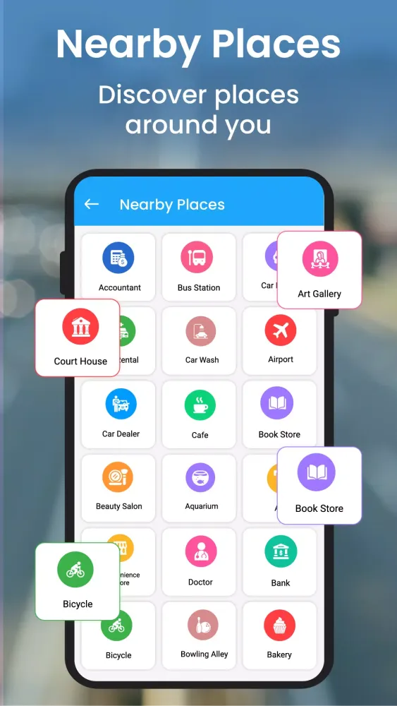 Live Earth Map GPS Navigation स्क्रीनशॉट