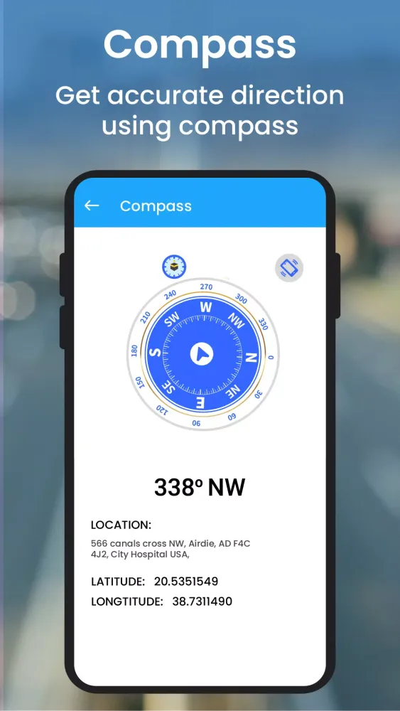 Live Earth Map GPS Navigation स्क्रीनशॉट
