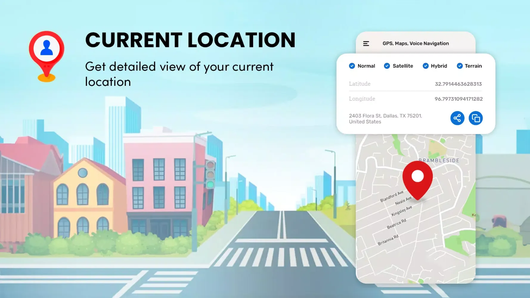 GPS, Maps & Driving Directions Screenshots