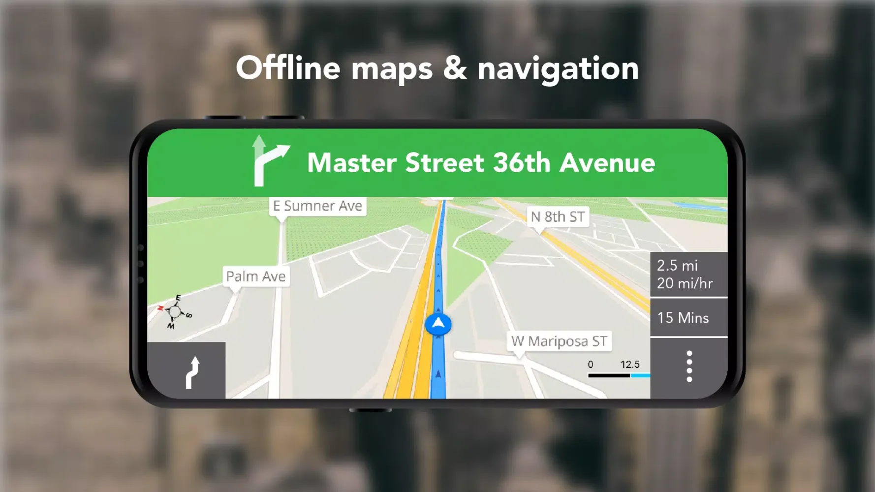 GPS Offline Maps & Navigation应用截图